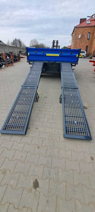 Przyczepa budowlana, komunalna, Koparka Techmont