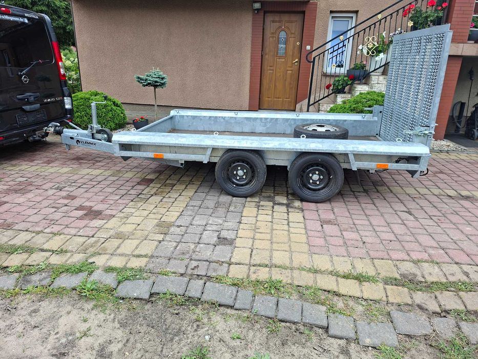 Laweta, przyczepa minikoparki Vlemmix