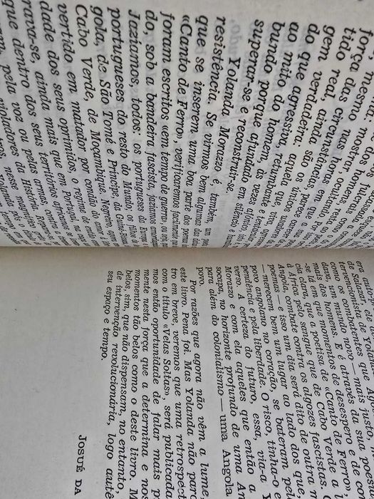 Cântico de Ferro, Poesia de Intervenção - Yolanda Morazzo