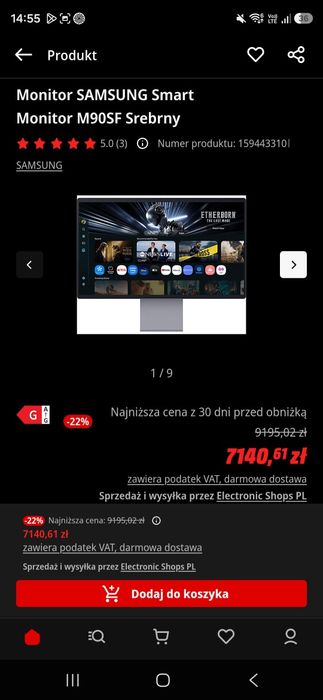 Samsung Smart Monitor M9