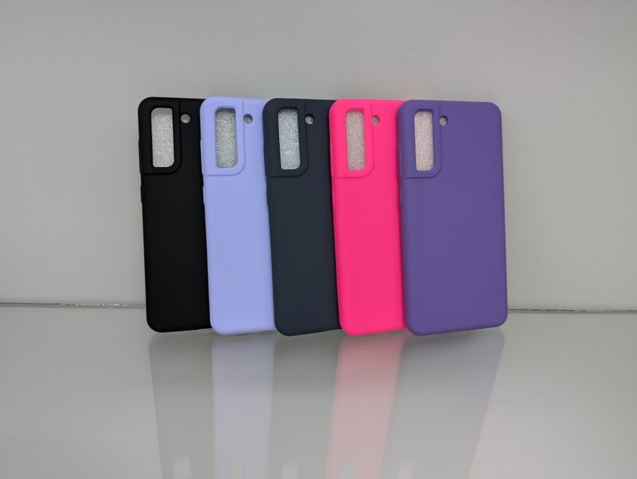 Противоударный чехол Samsung S21 FE Чохол Софт Тач Wave