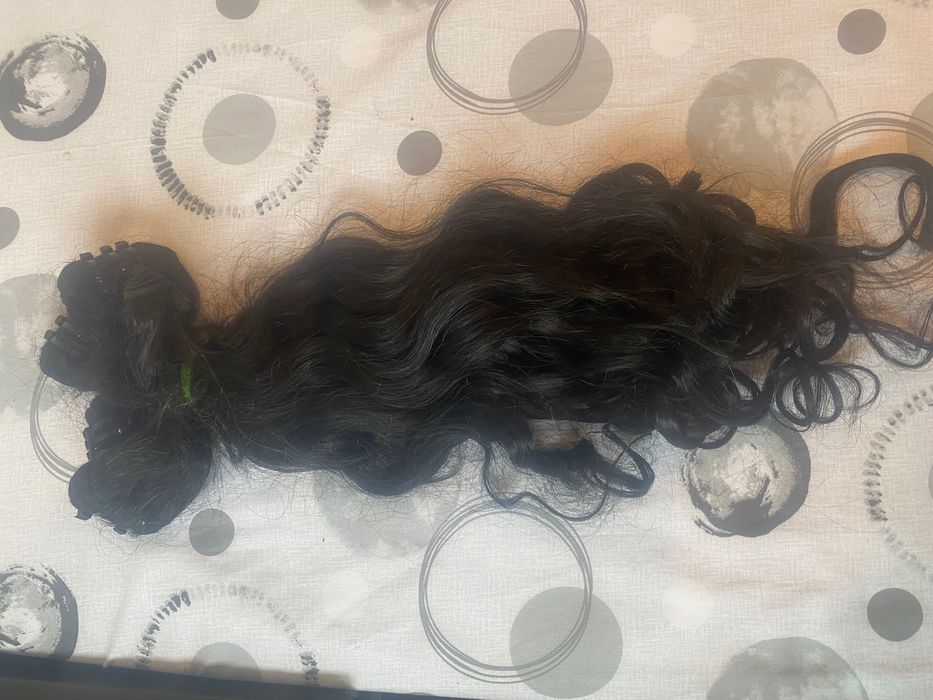 Cabelo indiano ondulado