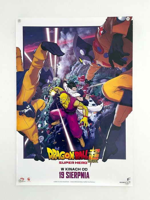 Dragon Ball Super Hero - Plakat kinowy Manga UNIKAT