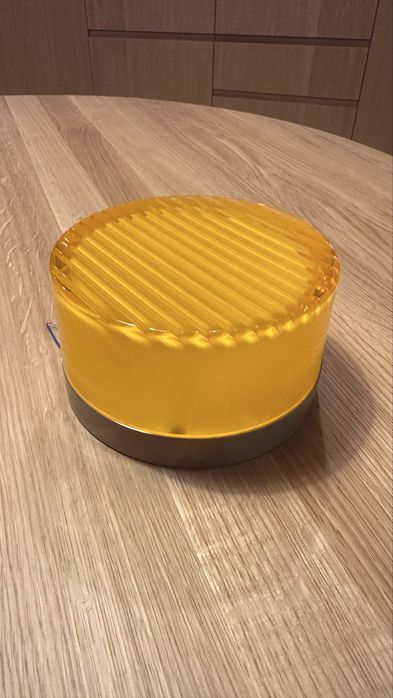 Lampa ścienna, kinkiet, pomarańczowa, retro