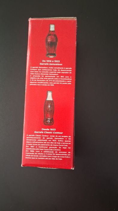Garrafa histórica Coca Cola