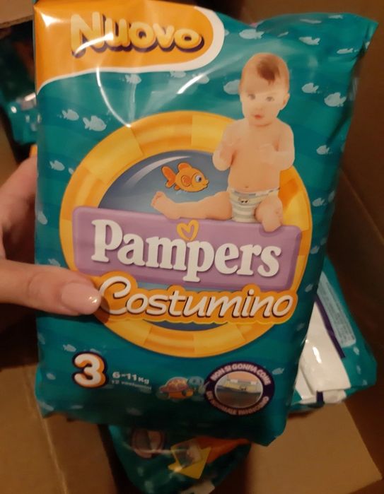 Pieluszki do pływania basen do wody pampers r. 3 6-11kg nowe