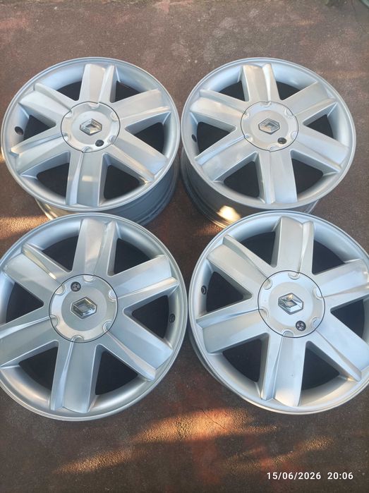 Jantes 16 4x100 Renault Megane Clio Twingo Kangoo Modus Laguna Dacia