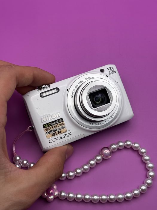 Aparat Nikon Coolpix S6800 WiFi digicam  piekne fotki vintage  s2000