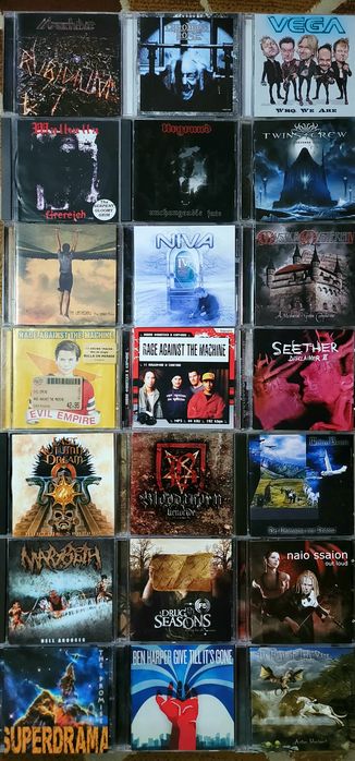 HEAVY METAL ROCK -5•CD диски •Дискографии легендарных РОК Групп •Объявление-5•