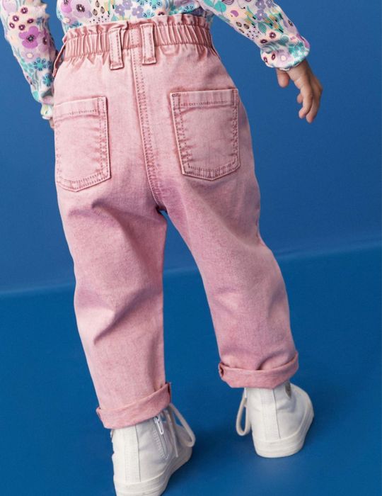 Рожеві джинси next