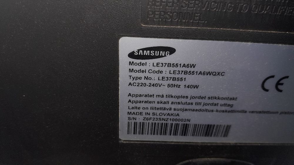 TV LCD Samsung LE37B55