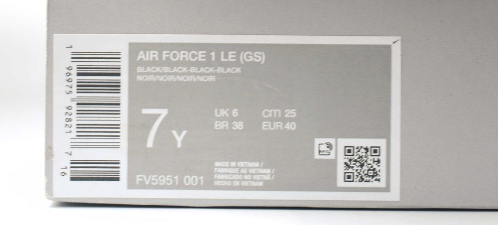 Buty  Nike Air Force 1LE FV5951 roz. 40
