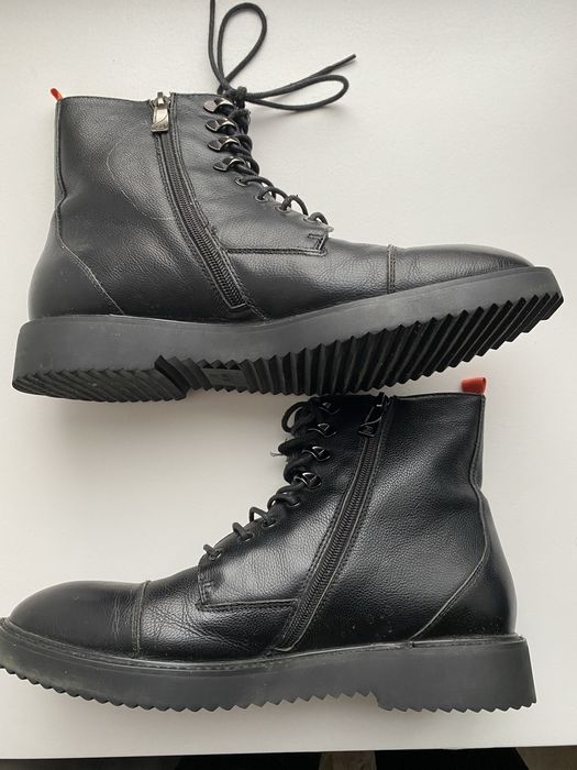 Ботинки мужские зимние кожаные Respect