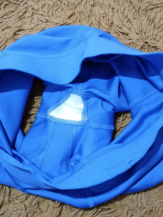 Nike Dri-Fit kolarki damskie S niebieskie sportowe