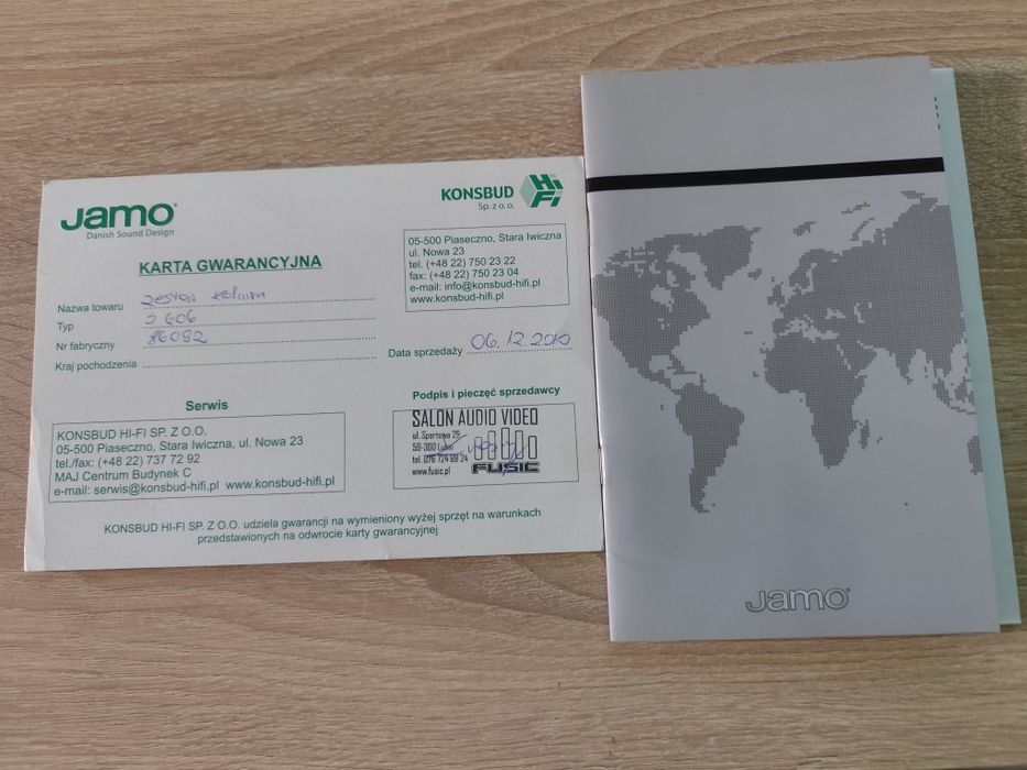 Kolumny Jamo s 606