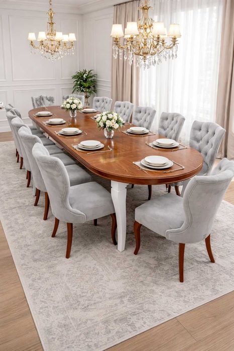 Stół loft okrągły loftowy do salonu jadalni