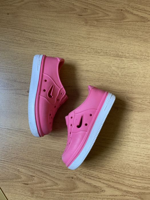 Крокси Мокасини Nike Foam Force 1 босоніжки сліпони мокасіни крокси