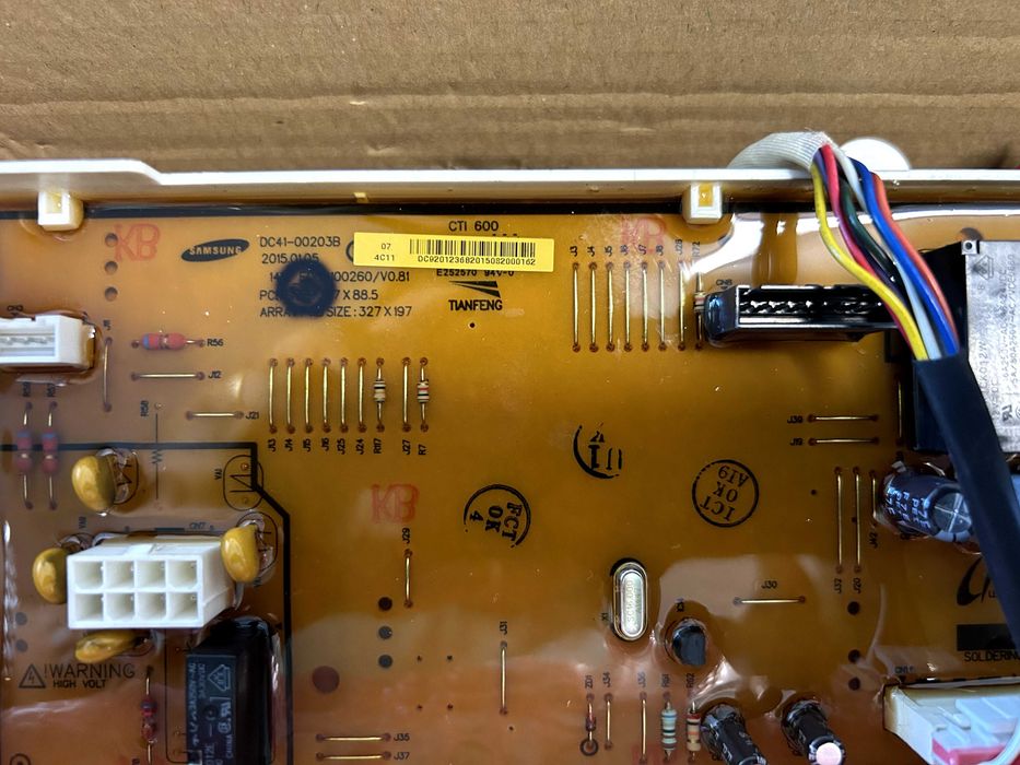 Placa Máquina Lavar Samsung