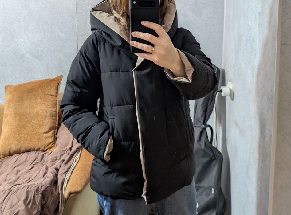 Курточка зимова двостороння.