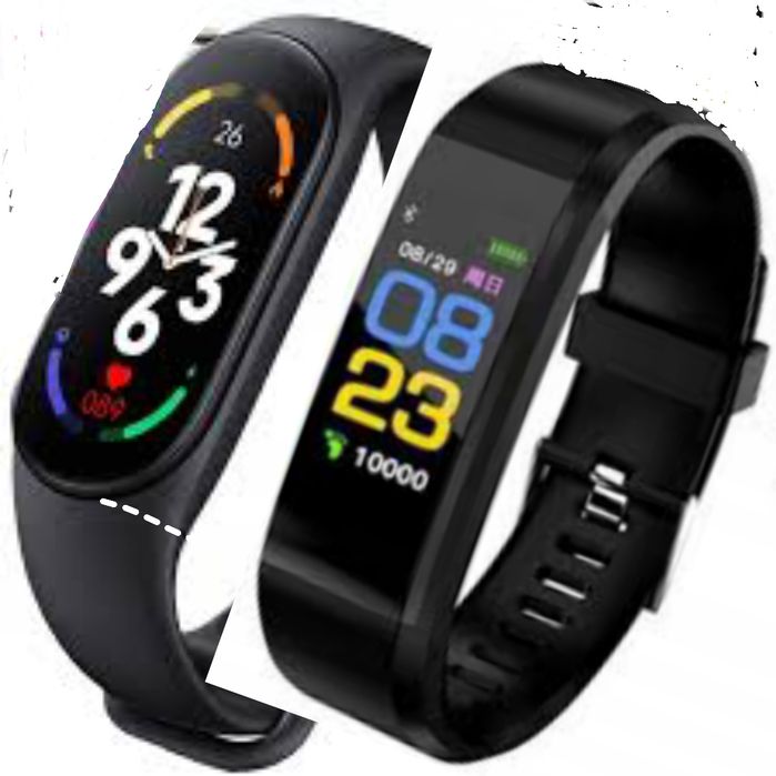 PROMOCJA 2 OPASKI Smart band M7 pomiar ciśnienia pulsoksymetr sen krok