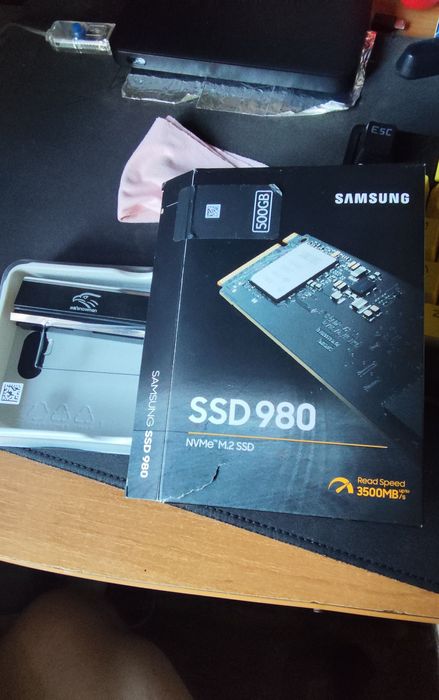 M2 Samsung evo 500 gb+радиатор