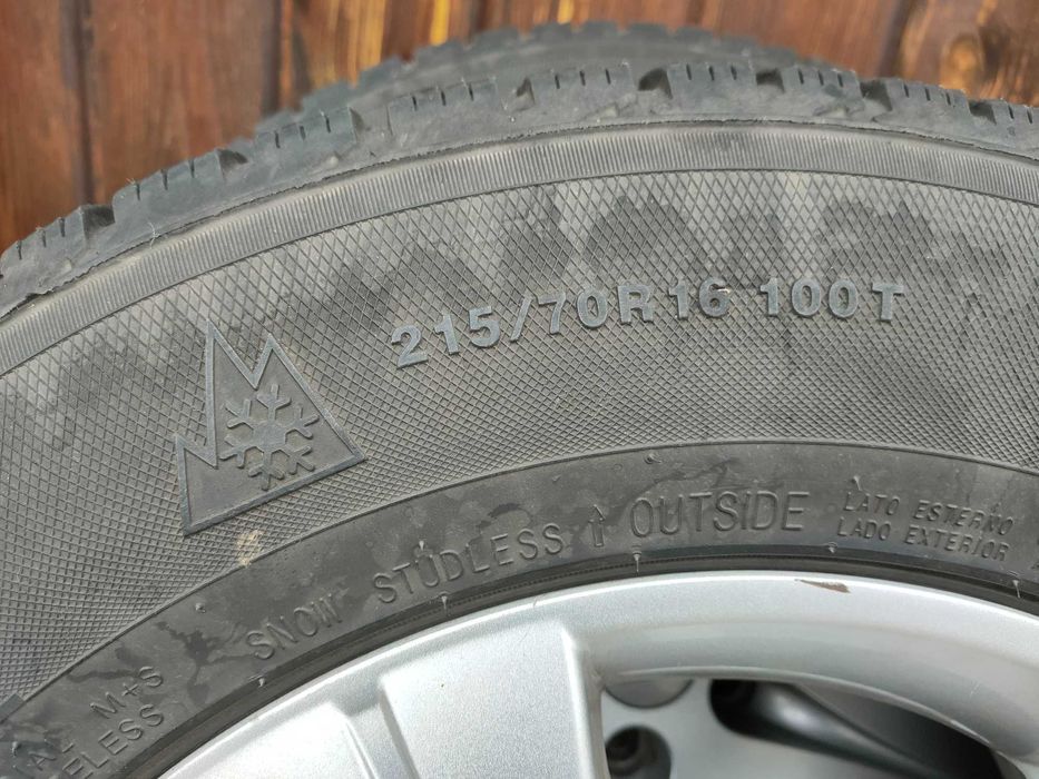 Kola zimowe 215/70/16, Alu