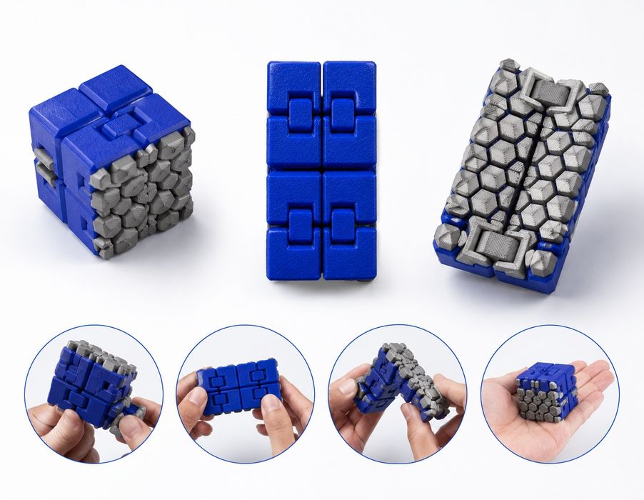 Cubo infinito articulado