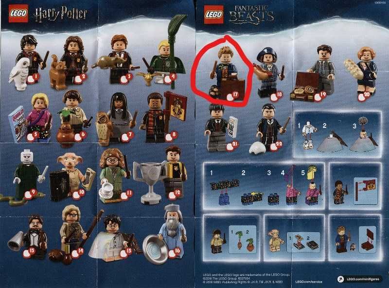Lego Series - Marvel, Marretas, Looney, Harry Potter, Disney e outras.