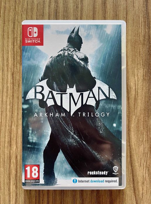 Batman Arkham Trilogy Nintendo Switch – bardzo dobry stan