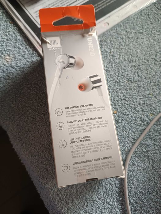 Fones de ouvido em fio TUNE210 cor branca