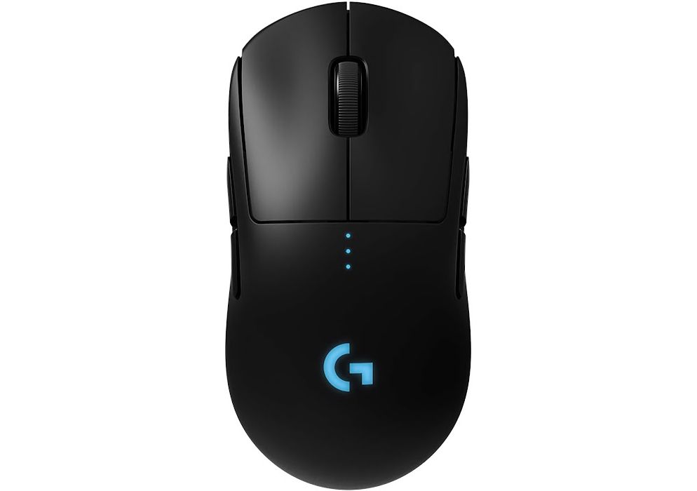 Бездротова ігрова оптична миша Logitech G PRO Wireless Black - з підсвіткою, 25600 DPI (910-005272)