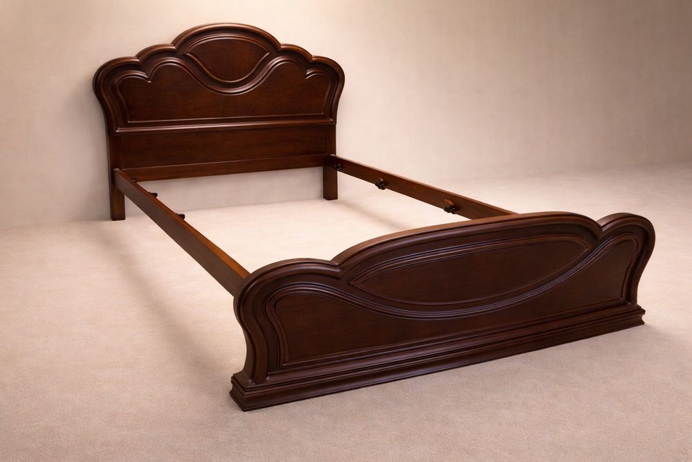 Vende se Cama Casal Madeira Maciça