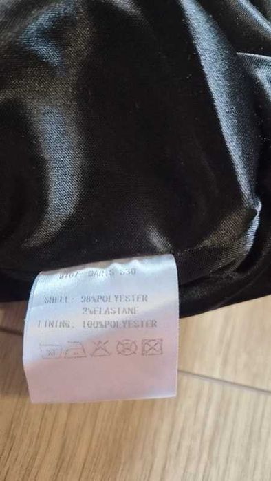 Sukienka w paski lejący dekolt rękaw ¾ St-Martins 38/M