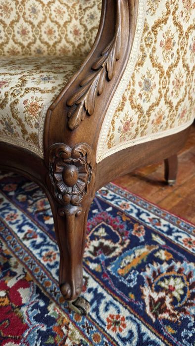 Fotel Ludwik pałacowy