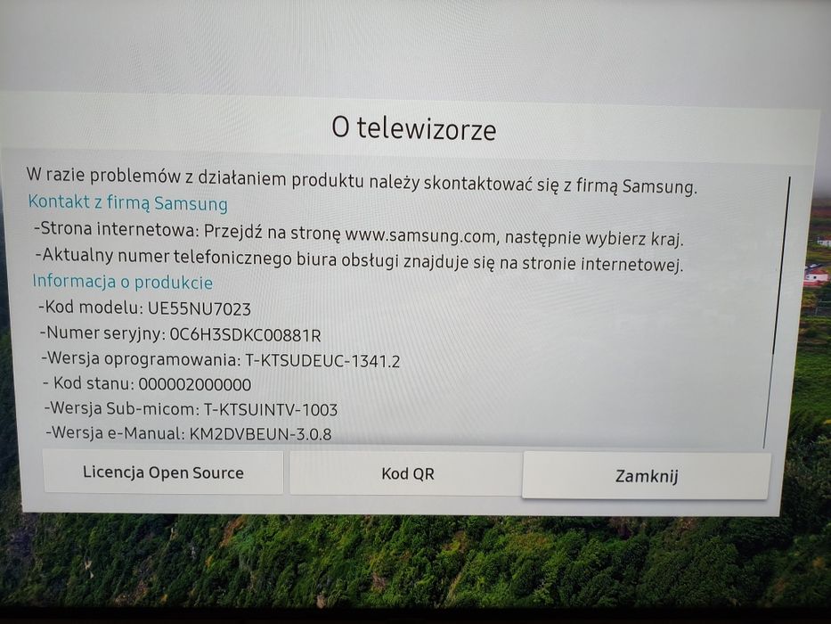 Telewizor Samsung LED 4k   jak nowy OKAZJA !!!