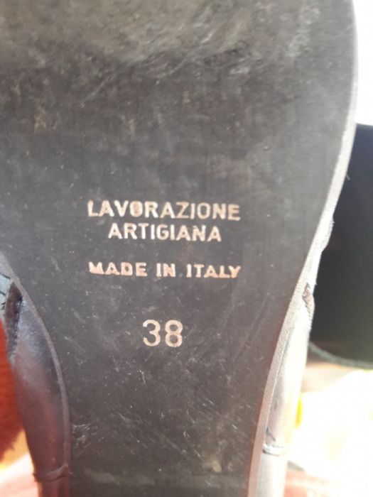 Kozaki ze skóry rozm.38