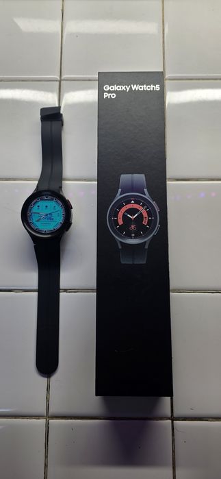 Galaxy watch 5 pro Negro Titanium, praticamente como NOVO! Com caixa e todos os acessórios impecáveis.