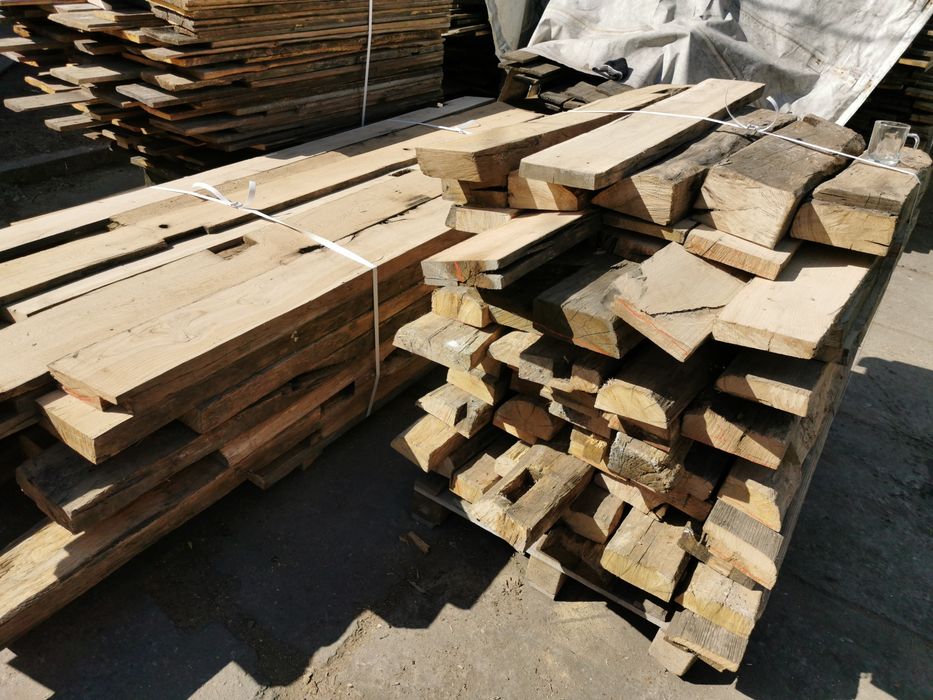 Stary dąb rozbiórkowy deski