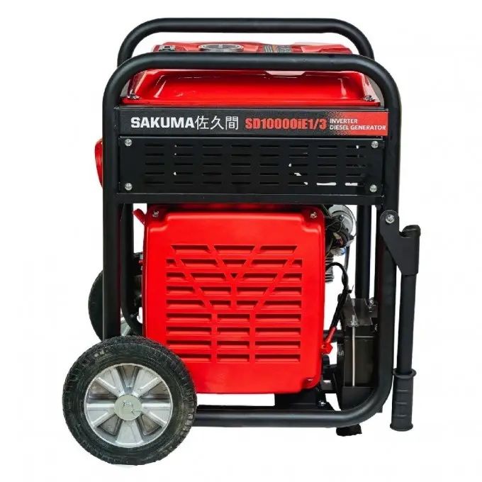 Инверторный дизельный генератор SAKUMA SD10000iE1/3 DOM