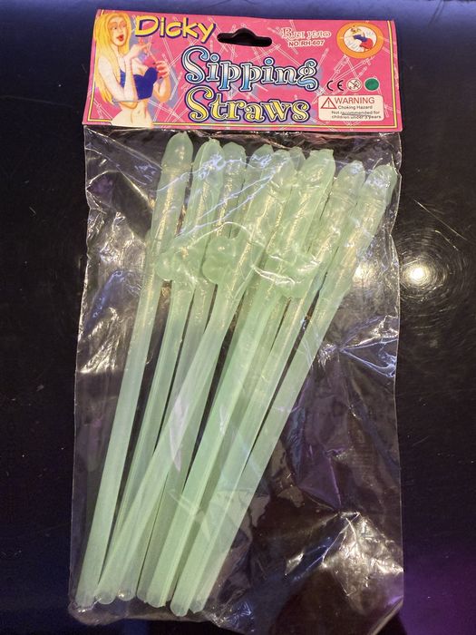 Słomki na wieczor panienski 10 szt nowe