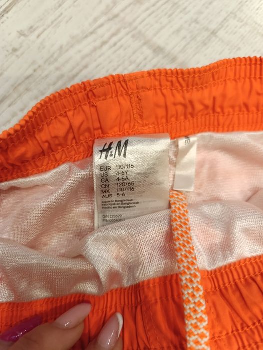 Spodenki do pływania H&M  110/116