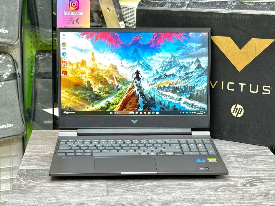 Новий ноутбук HP Victus / Intel Core i7-14650Hx 16 ядер / Geforce RTX 4050 / Гарантія / Є доставка по місту