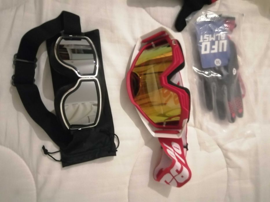 Equipamento para motociclista tudo novo.