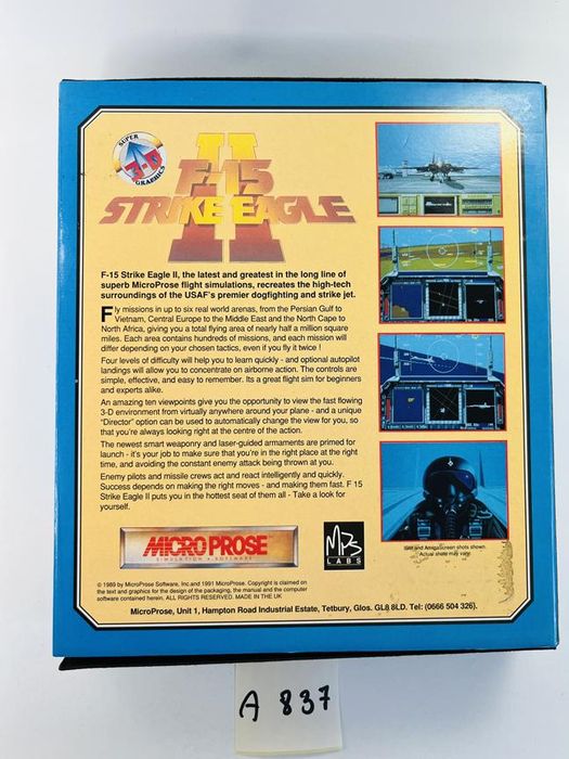 F-15 Strike Eagle II Atari ST
