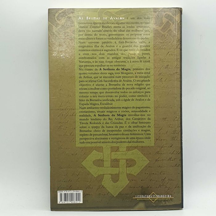 Livro - Marion Zimmer Bradley - As Brumas De Avalon 1 - PAR6