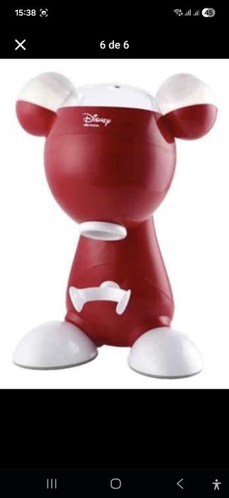Maquina de fazer  gelados  da Disney  nova sem ser usada mas nao tem caixa