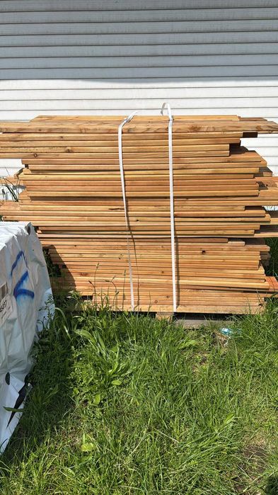 deska tarasowa MODRZEW EUROPEJSKI ryflowana /od 0,7 do 2 m/ WYPRZEDAŻ