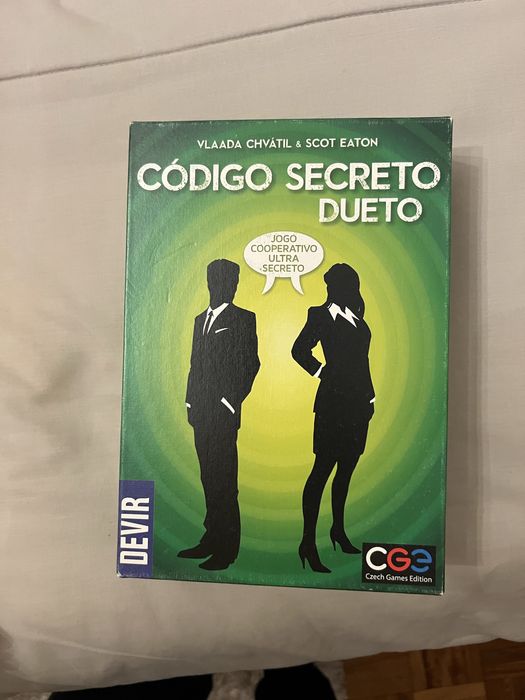 Jogo de tabuleiro Codigo Secreto dueto pt459630328048537600