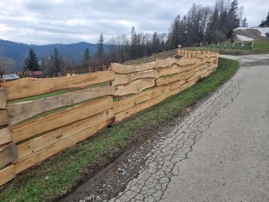 Deski na ogrodzenie. DĄB