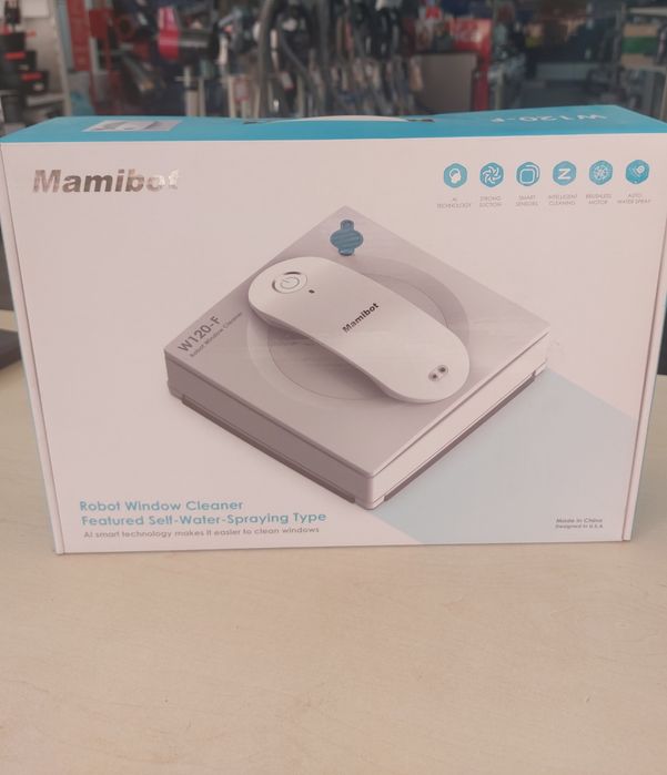 Robot do mycia okien MAMIBOT W120-F Spray Biały